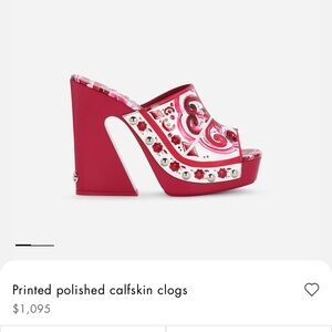 AUTHENTIC| Dolce and Gabbana pink heels